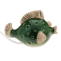 Wasserspeier Fisch grün