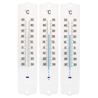 Thermometer weiß 3er Set
