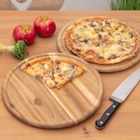 Pizzateller Akazie Ø 32 cm