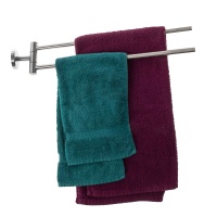 Handtuchhalter 2 Arme schwenkbar