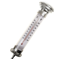 LED Solar Thermometer