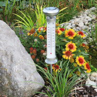 LED Solar Thermometer