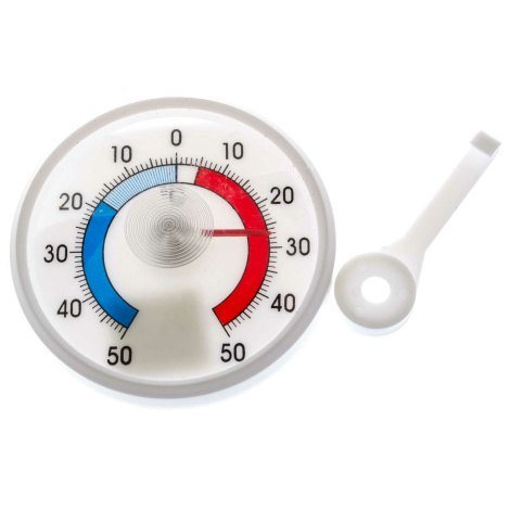 Kühlschrankthermometer Thermometer  Kühlschrank Temperatur Edelstahl Wenko 