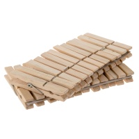 Holzwäscheklammern 24 Stück