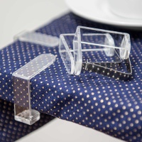 Tischtuchklammern transparent